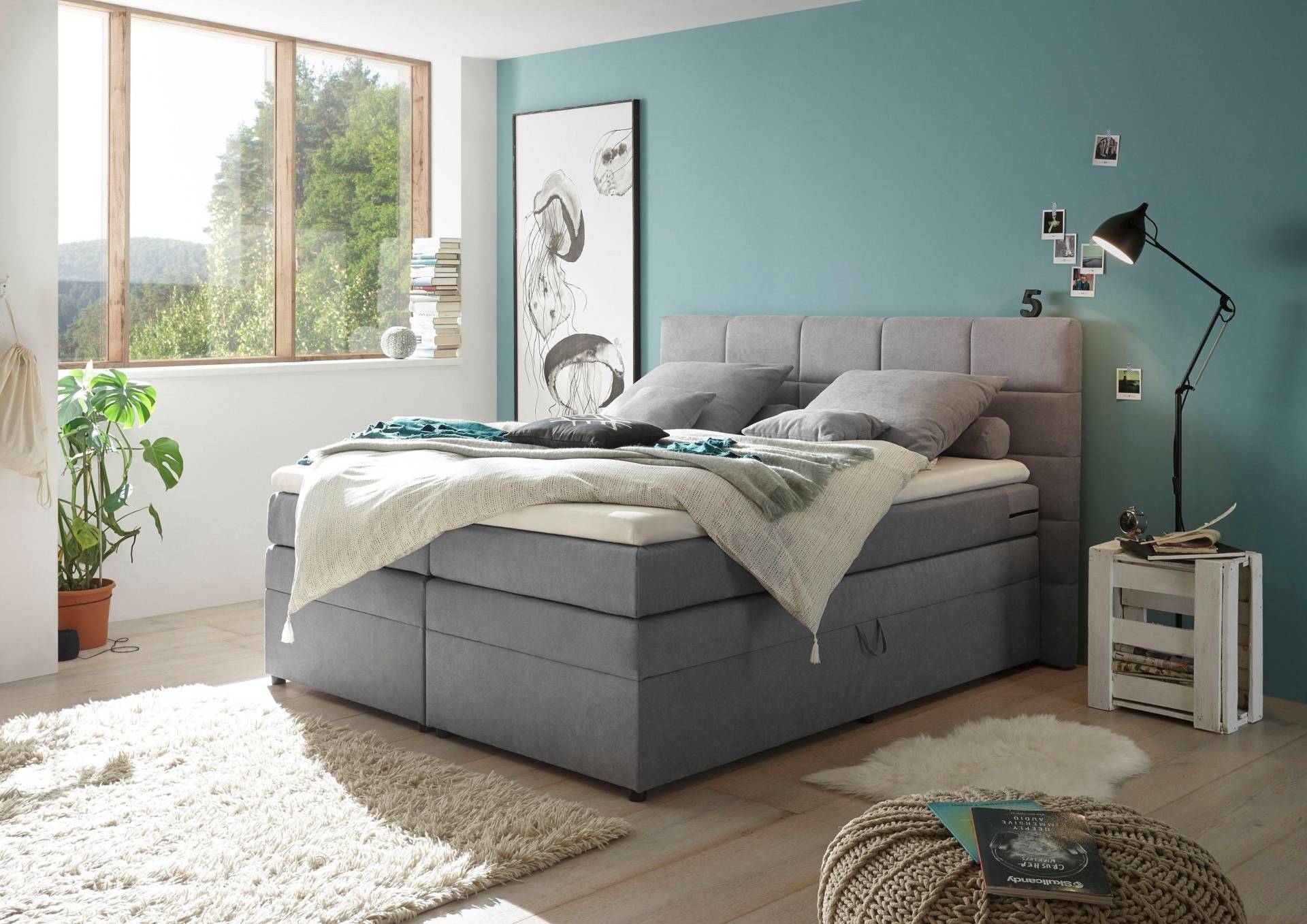 ED EXCITING DESIGN Boxspringbett »Tacoma« von ED EXCITING DESIGN