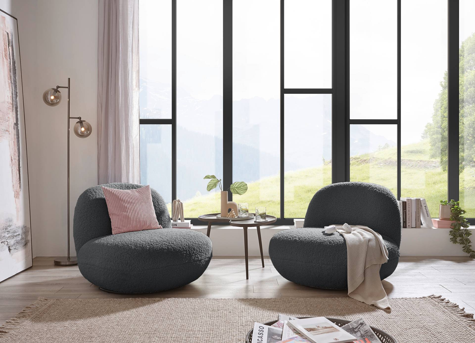 ED EXCITING DESIGN Drehsessel »Chris«, frei im Raum stellbar, drehbar ED EXCITING DESIGN Drehsessel »Chris«, frei im Raum stellbar, drehbar von ED EXCITING DESIGN