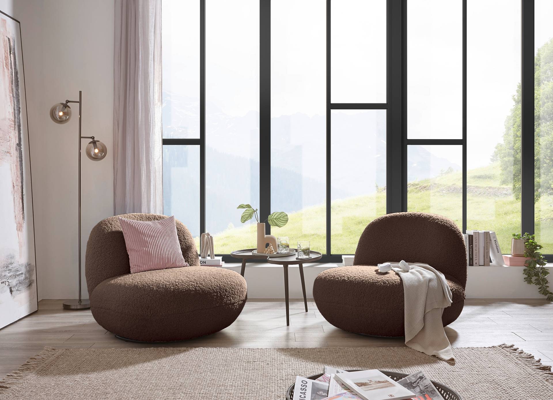 ED EXCITING DESIGN Drehsessel »Chris«, frei im Raum stellbar, drehbar ED EXCITING DESIGN Drehsessel »Chris«, frei im Raum stellbar, drehbar von ED EXCITING DESIGN