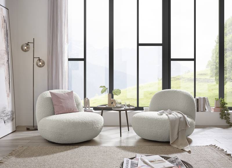 ED EXCITING DESIGN Drehsessel »Chris«, frei im Raum stellbar, drehbar von ED EXCITING DESIGN