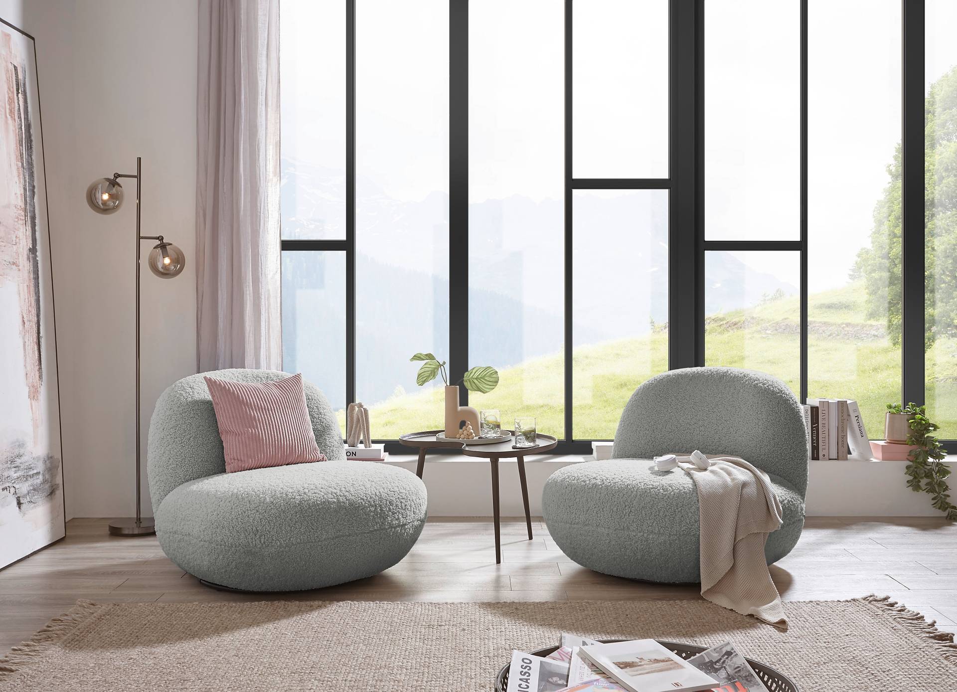 ED EXCITING DESIGN Drehsessel »Chris«, frei im Raum stellbar, drehbar ED EXCITING DESIGN Drehsessel »Chris«, frei im Raum stellbar, drehbar von ED EXCITING DESIGN