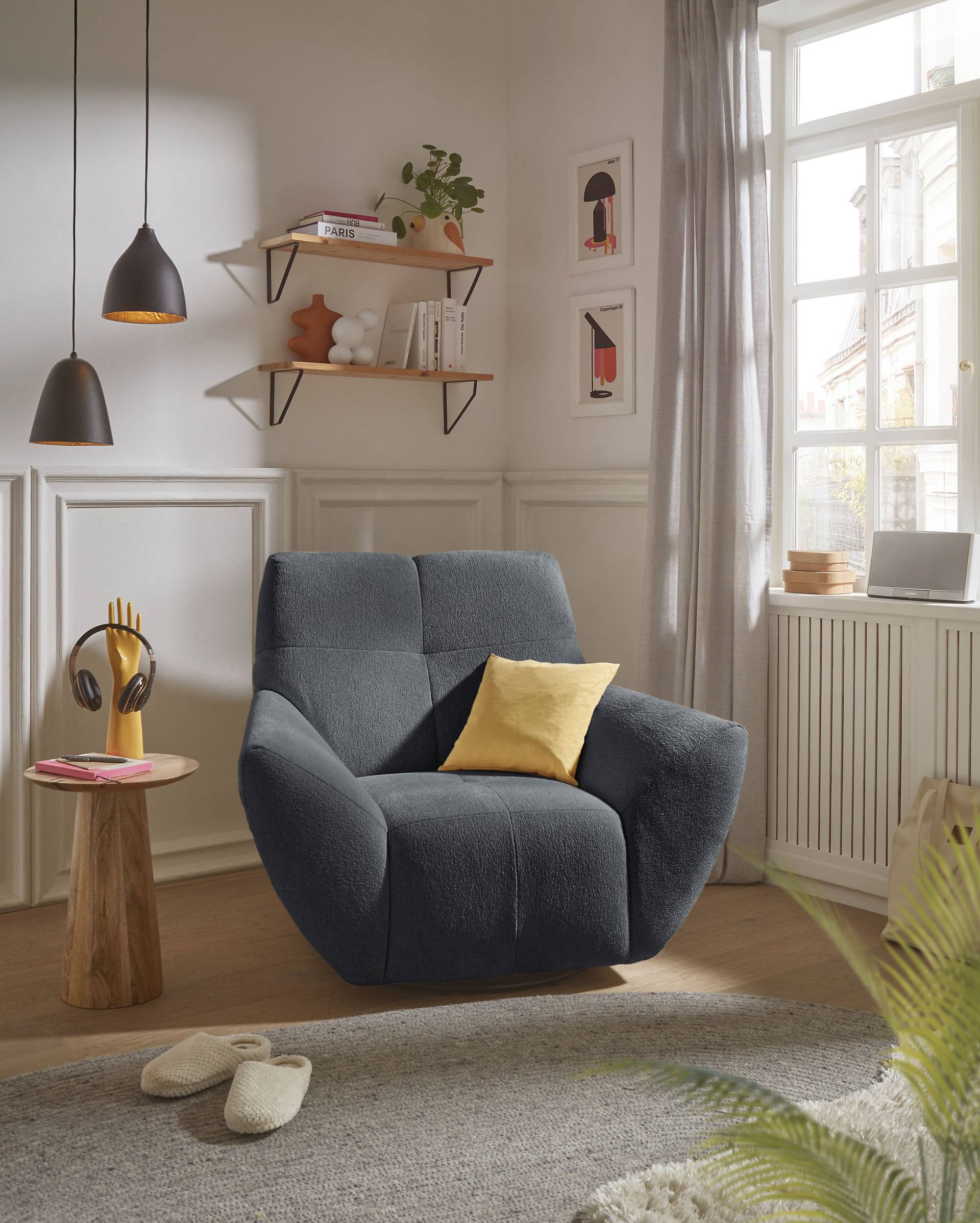 ED EXCITING DESIGN Drehsessel »Nils«, frei im Raum stellbar, drehbar ED EXCITING DESIGN Drehsessel »Nils«, frei im Raum stellbar, drehbar von ED EXCITING DESIGN