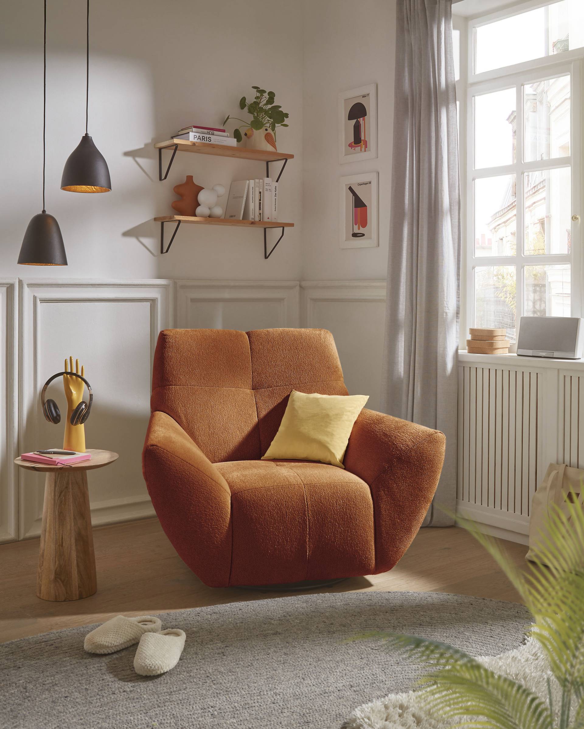 ED EXCITING DESIGN Drehsessel »Nils«, frei im Raum stellbar, drehbar ED EXCITING DESIGN Drehsessel »Nils«, frei im Raum stellbar, drehbar von ED EXCITING DESIGN