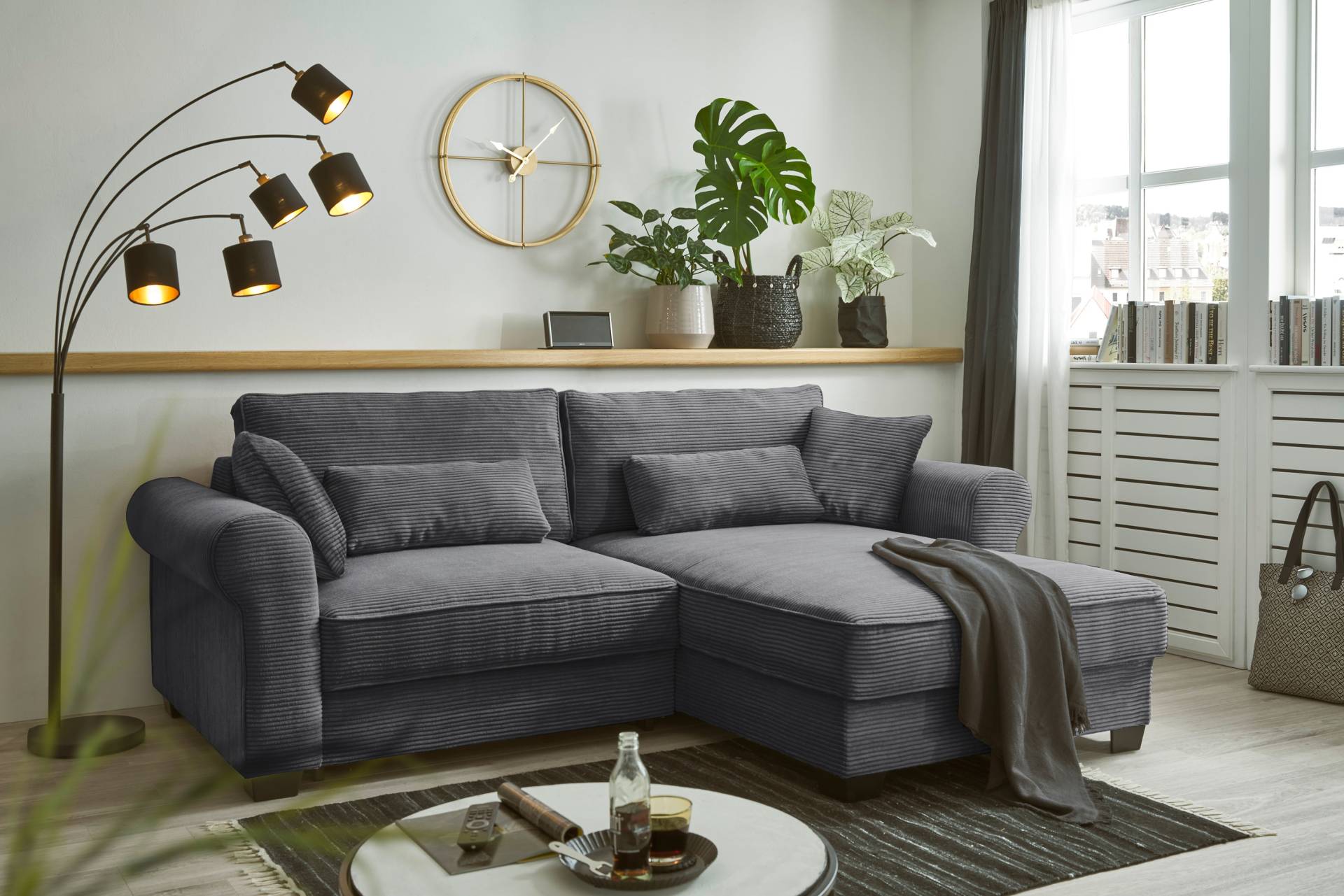 ED EXCITING DESIGN 2-Sitzer »Angelina«, frei im Raum stellbar, mit Bettkasten, mit Schlaffunktion von ED EXCITING DESIGN