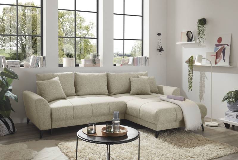 ED EXCITING DESIGN Ecksofa »Bern L-Form« von ED EXCITING DESIGN