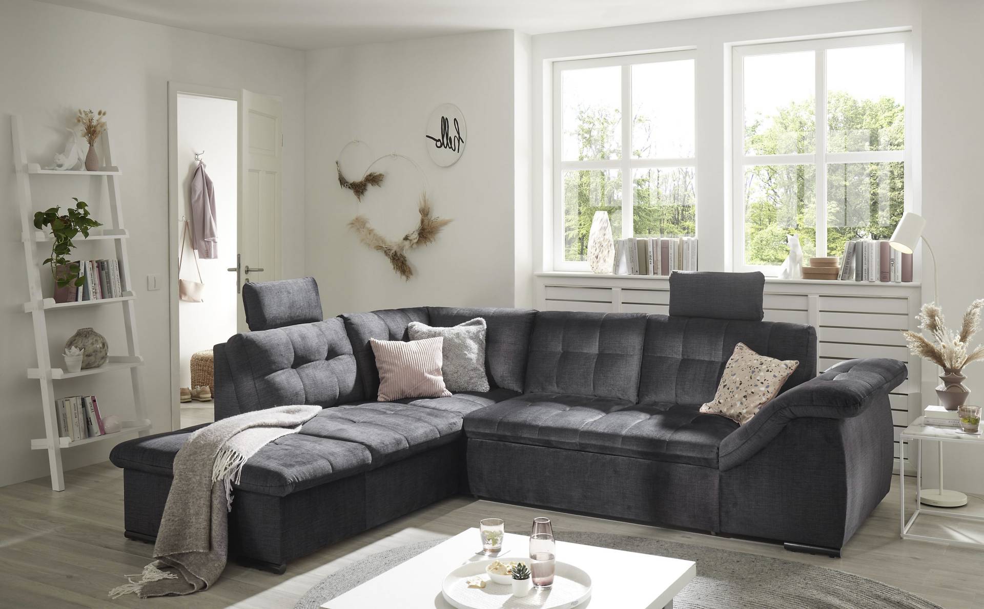 ED EXCITING DESIGN Ecksofa »Estrella L-Form«, mit Bettkasten, Schlaffunktion, Kopfstützen, Armteilverstellung ED EXCITING DESIGN Ecksofa »Estrella L-Form«, mit Bettkasten, Schlaffunktion, Kopfstützen, Armteilverstellung von ED EXCITING DESIGN