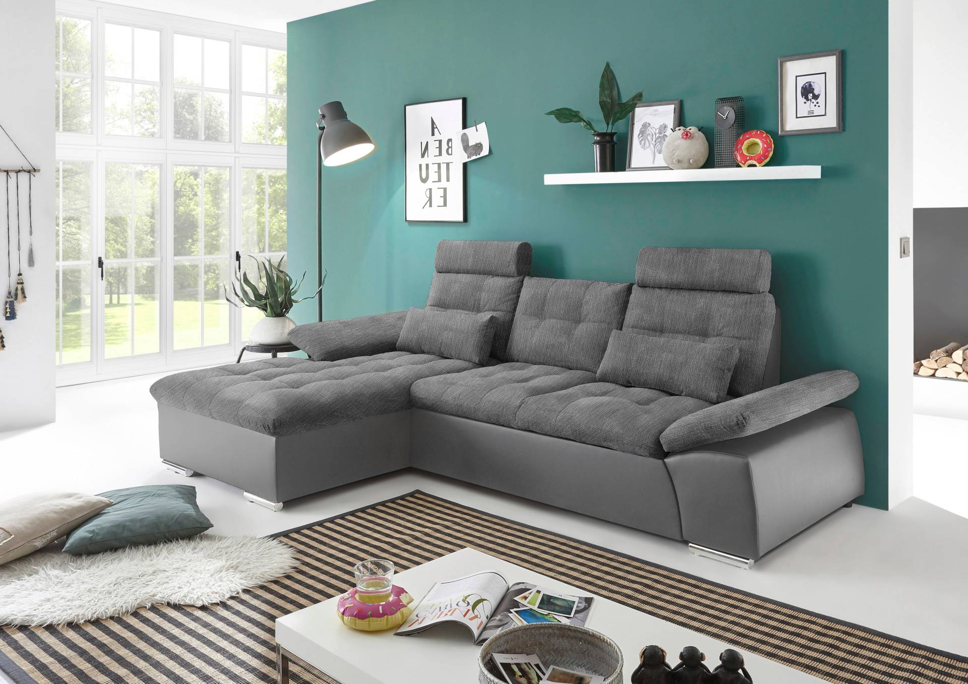 ED EXCITING DESIGN Ecksofa »Jakarta« von ED EXCITING DESIGN