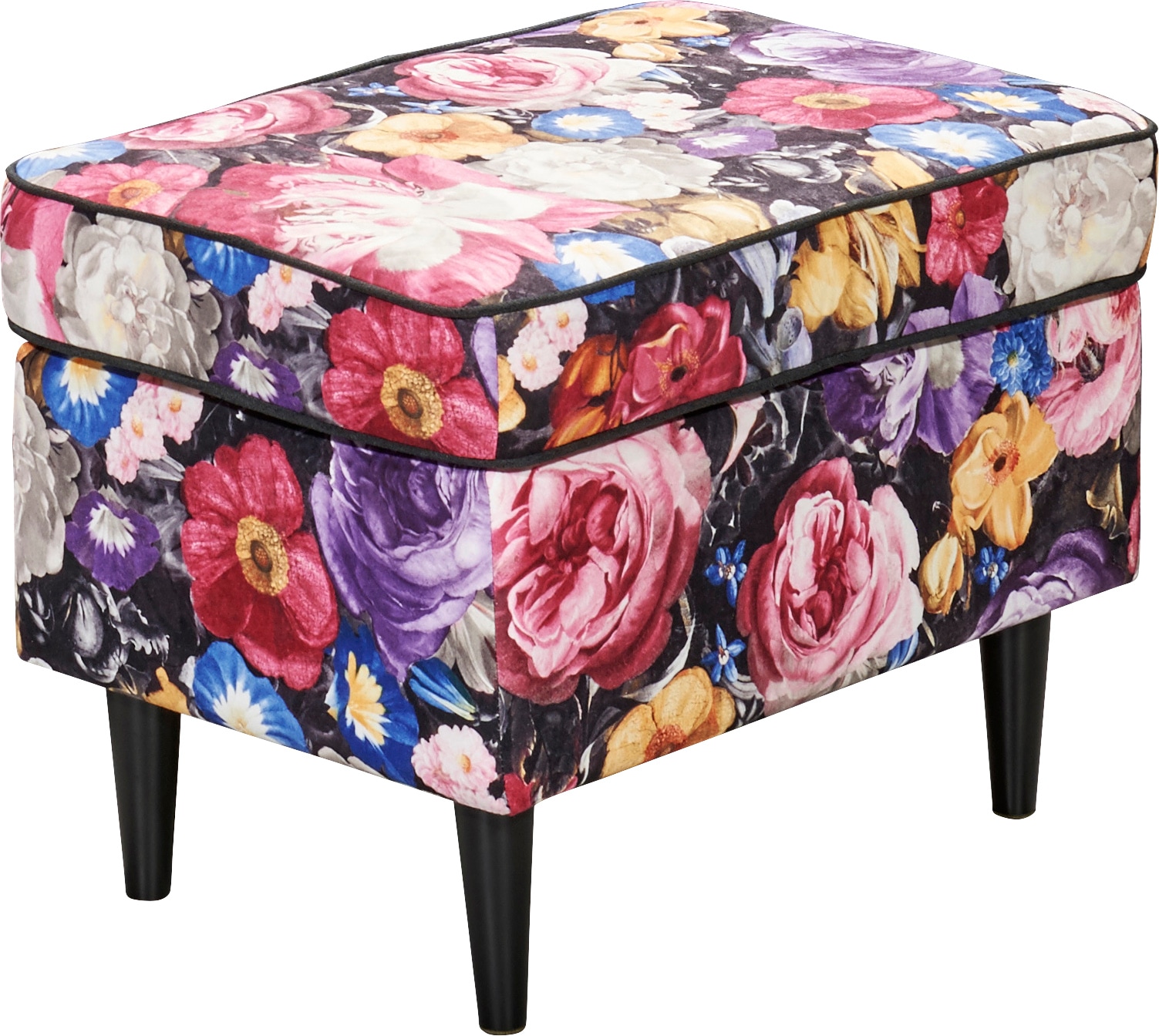 ED EXCITING DESIGN Hocker »Laurel«, mit Massivholzfüsse ED EXCITING DESIGN Hocker »Laurel«, mit Massivholzfüsse von ED EXCITING DESIGN