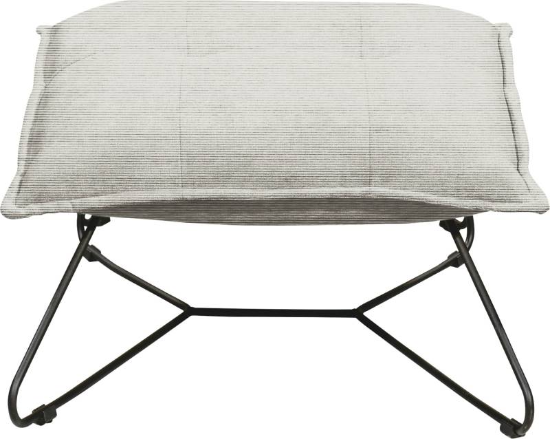ED EXCITING DESIGN Hocker »Vico«, mit Design-Gestell aus schwarzem Metall, in Cord von ED EXCITING DESIGN