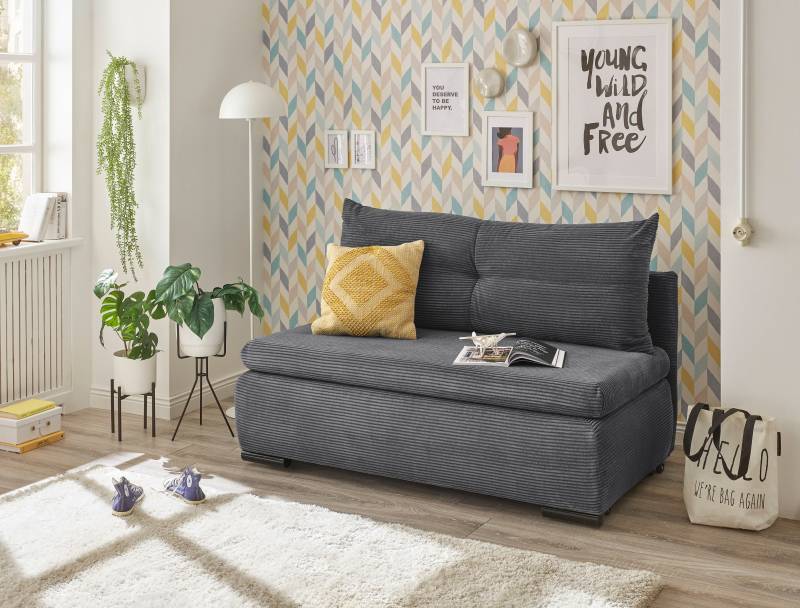 ED EXCITING DESIGN Schlafsofa »Charlie«, Schlafsessel mit Bettkasten & 1 Rückenkissen von ED EXCITING DESIGN