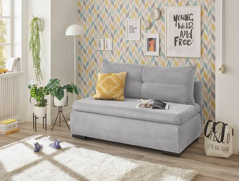 ED EXCITING DESIGN Schlafsofa »Charlie«, Schlafsessel mit Bettkasten & 1 Rückenkissen von ED EXCITING DESIGN