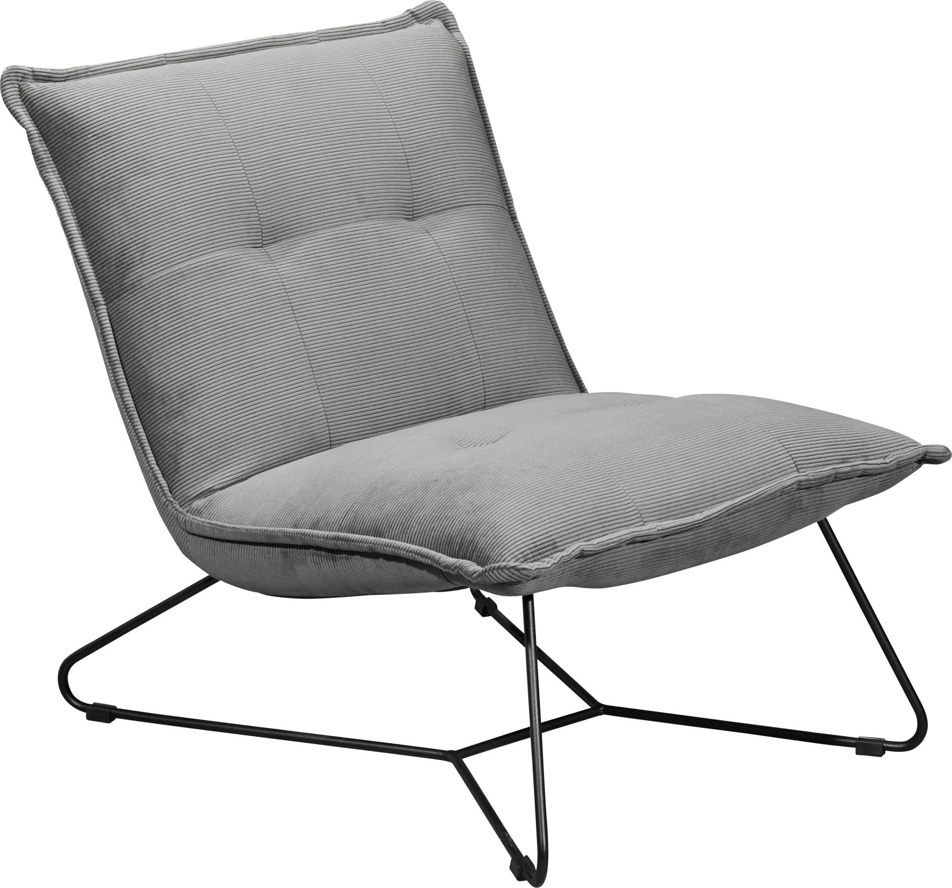 ED EXCITING DESIGN Sessel »Vico«, mit Design-Gestell aus schwarzem Metall, in Cord ED EXCITING DESIGN Sessel »Vico«, mit Design-Gestell aus schwarzem Metall, in Cord von ED EXCITING DESIGN