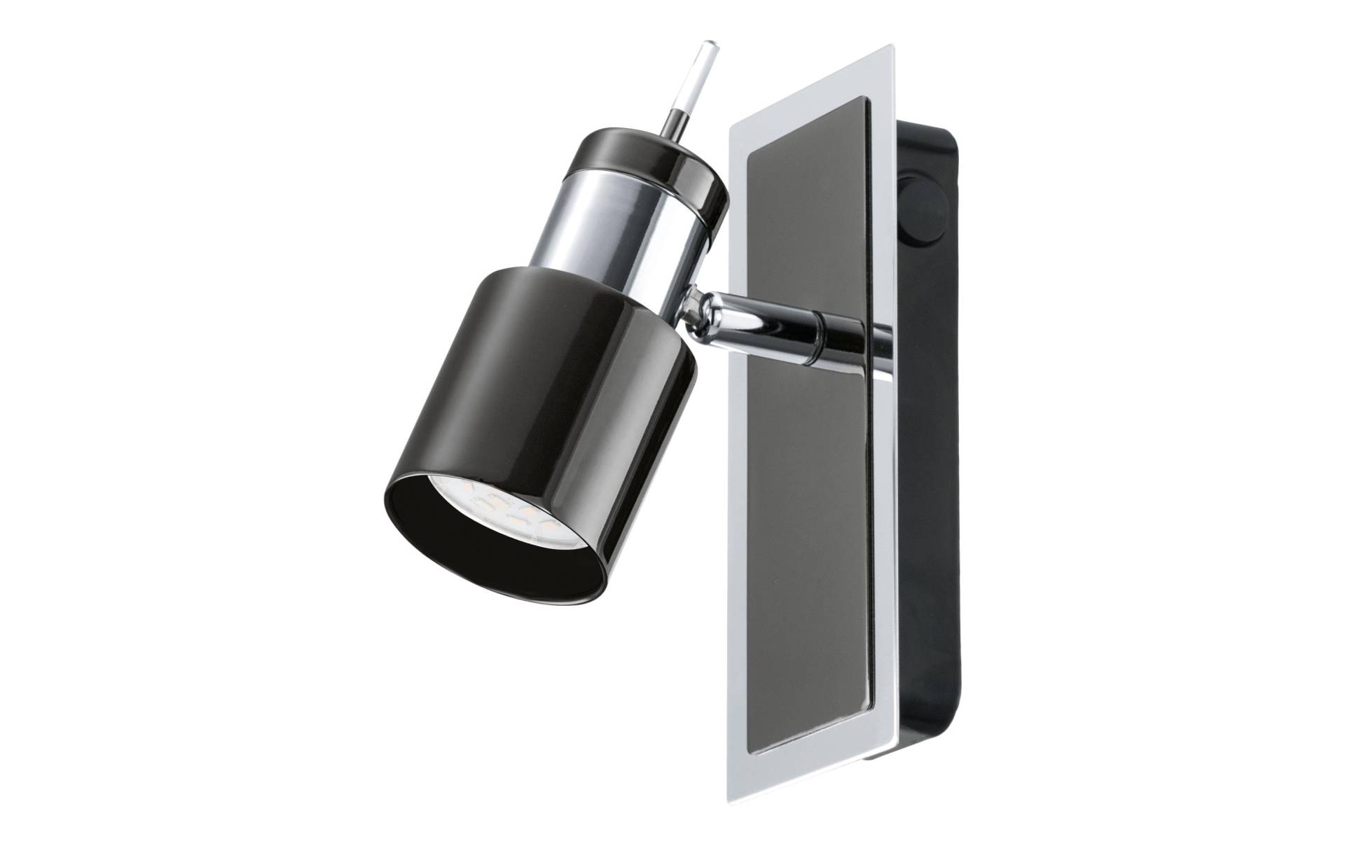 EGLO Wandleuchte »1 1 Wandspot schwarz, silber«, 1 flammig, Leuchtmittel GU10 Leuchtmittel wechselbar EGLO Wandleuchte »1 1 Wandspot schwarz, silber«, 1 flammig, Leuchtmittel GU10 Leuchtmittel wechselbar von EGLO