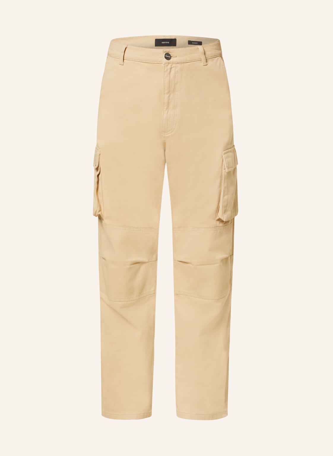 Eightyfive Cargohose Baggy Fit beige von EIGHTYFIVE