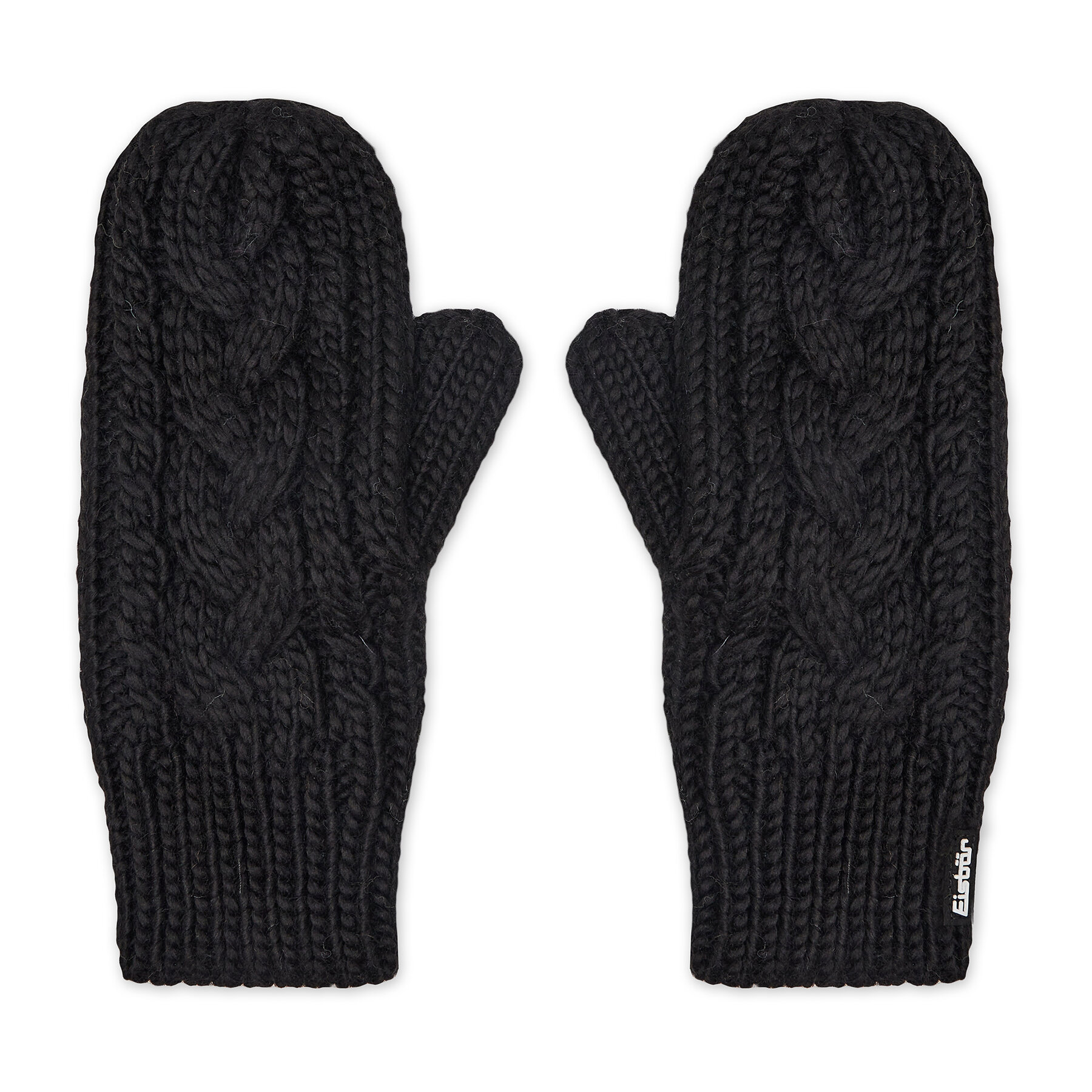 Damenhandschuhe Eisbär Afra Mittens 80135 Schwarz von EISBÄR