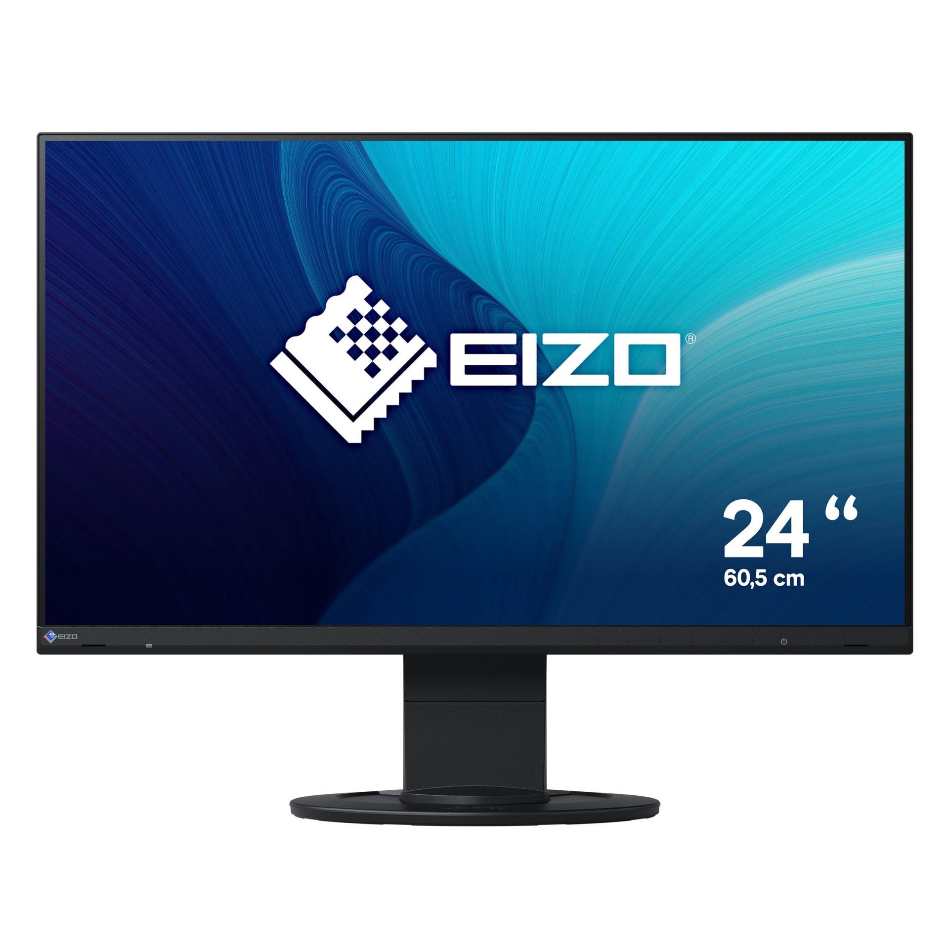 FlexScan EV2460-BK LED display 60,5 cm (23.8") 1920 x 1080 Pixel Full HD Schwarz von EIZO