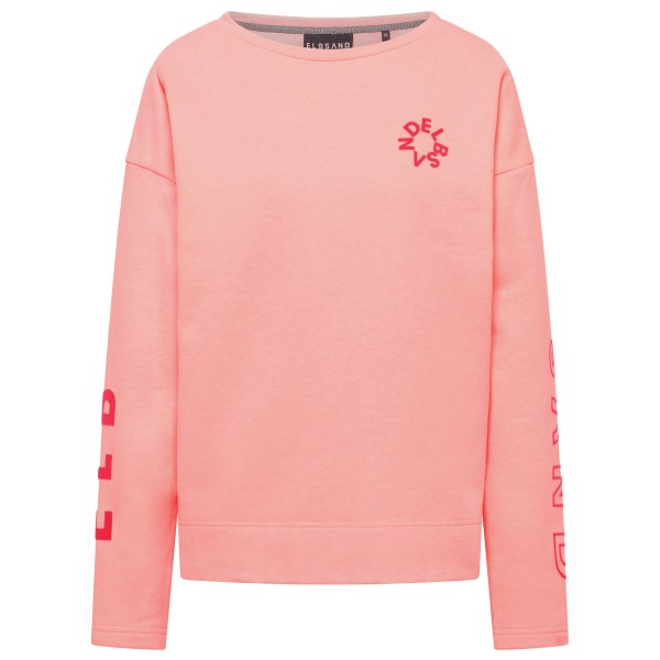 ELBSAND - Women's Andra Sweatshirt - Pullover Gr L;M;S;XL;XS grau;rosa ELBSAND - Women's Andra Sweatshirt - Pullover Gr L;M;S;XL;XS grau;rosa von ELBSAND