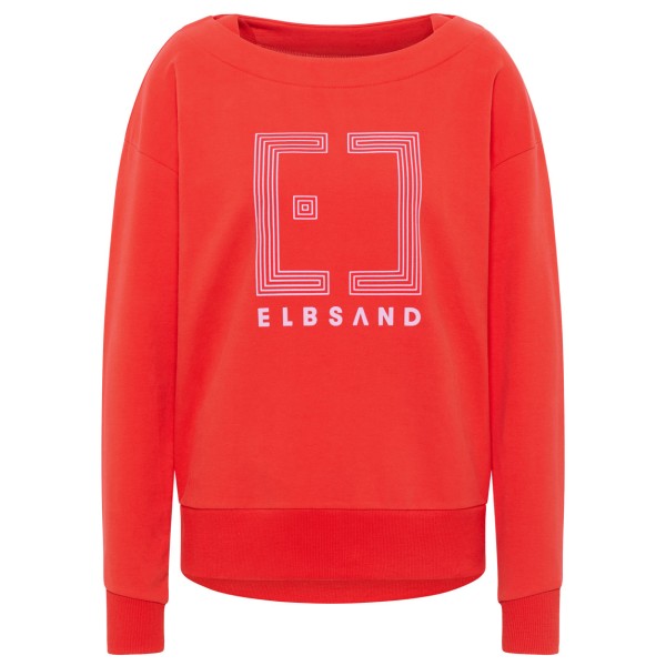 ELBSAND - Women's Felis Sweatshirt - Pullover Gr S rot von ELBSAND