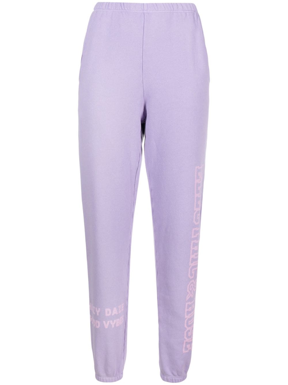 ELECTRIC & ROSE Siesta logo-print track pants - Purple von ELECTRIC & ROSE