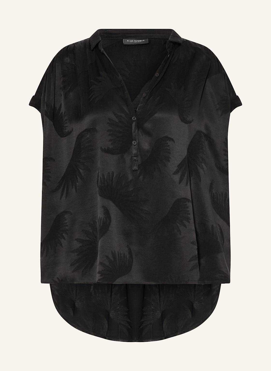 Elias Rumelis Blusenshirt Yolanda Aus Satin schwarz Elias Rumelis Blusenshirt Yolanda Aus Satin schwarz von ELIAS RUMELIS