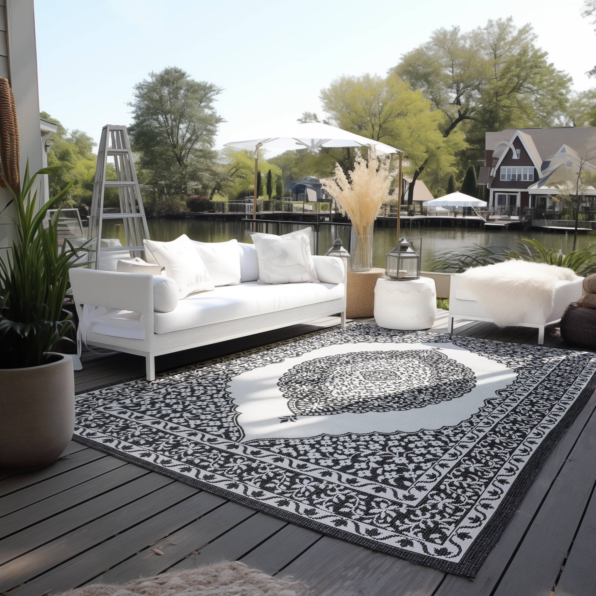 ELLE DECORATION Teppich »Meekly, In- und Outdoor«, rechteckig von ELLE DECORATION