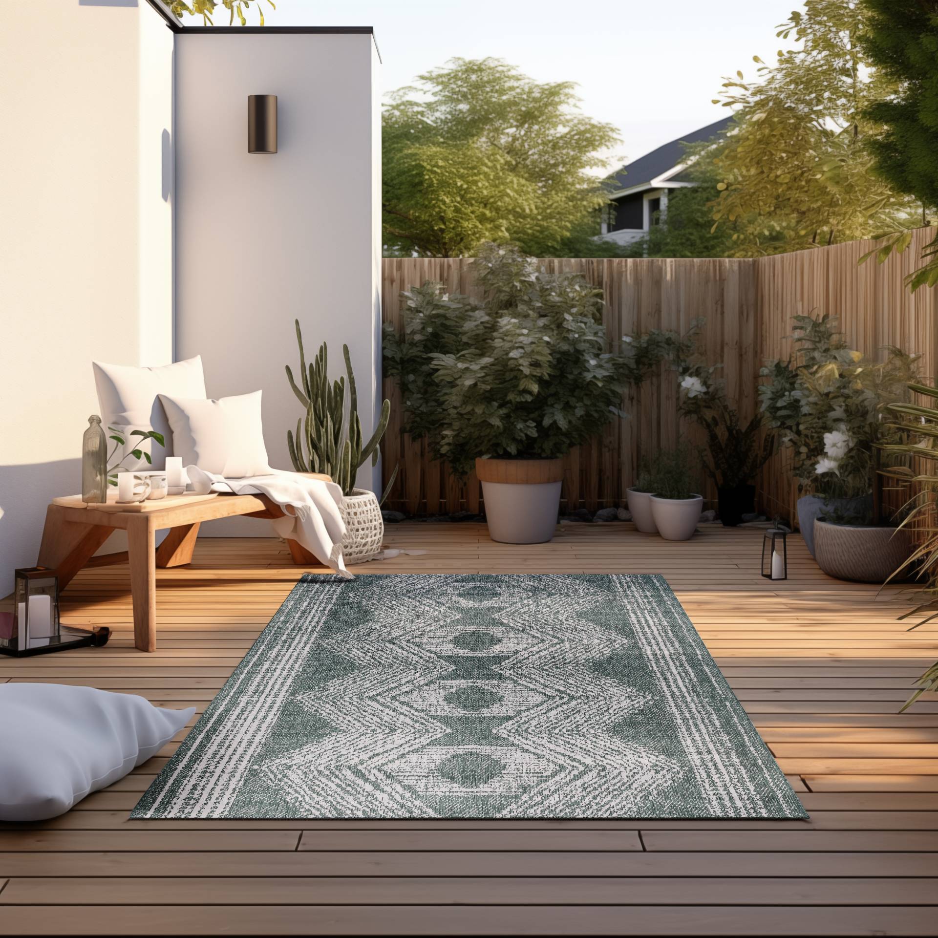 ELLE DECORATION Teppich »Merge, In- und Outdoor«, rechteckig von ELLE DECORATION