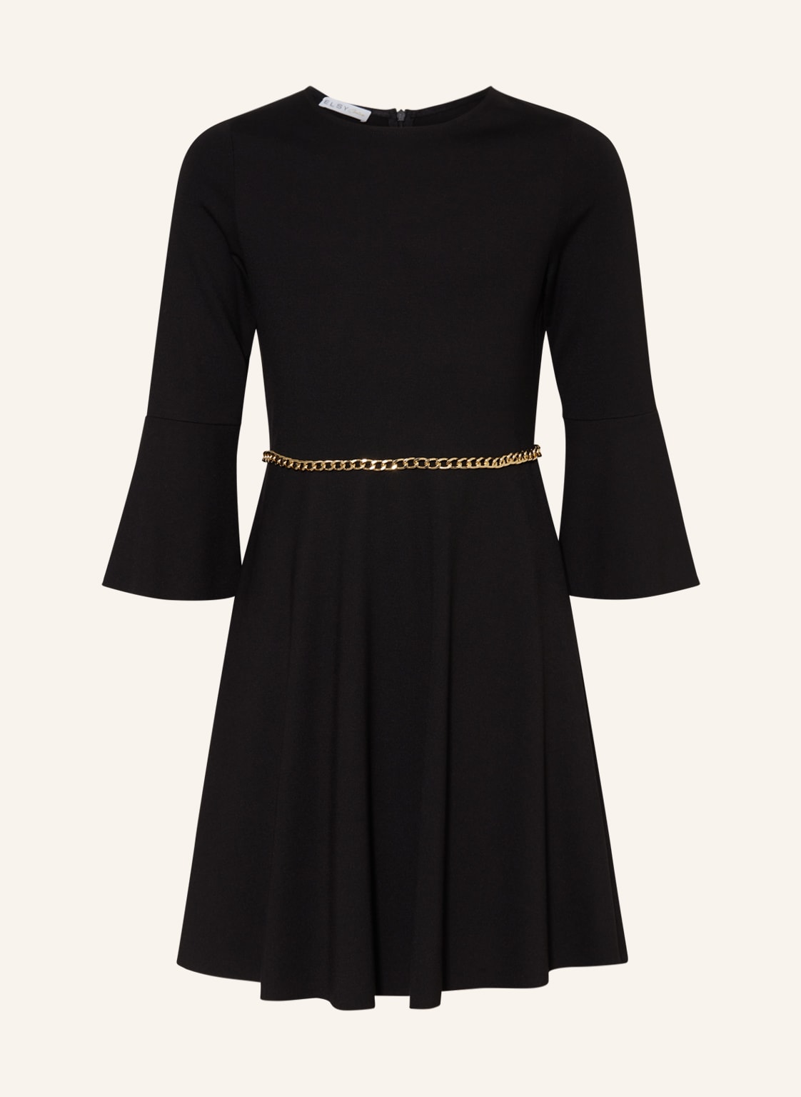 Elsy Kleid Jenez Mit 3/4-Arm schwarz von ELSY