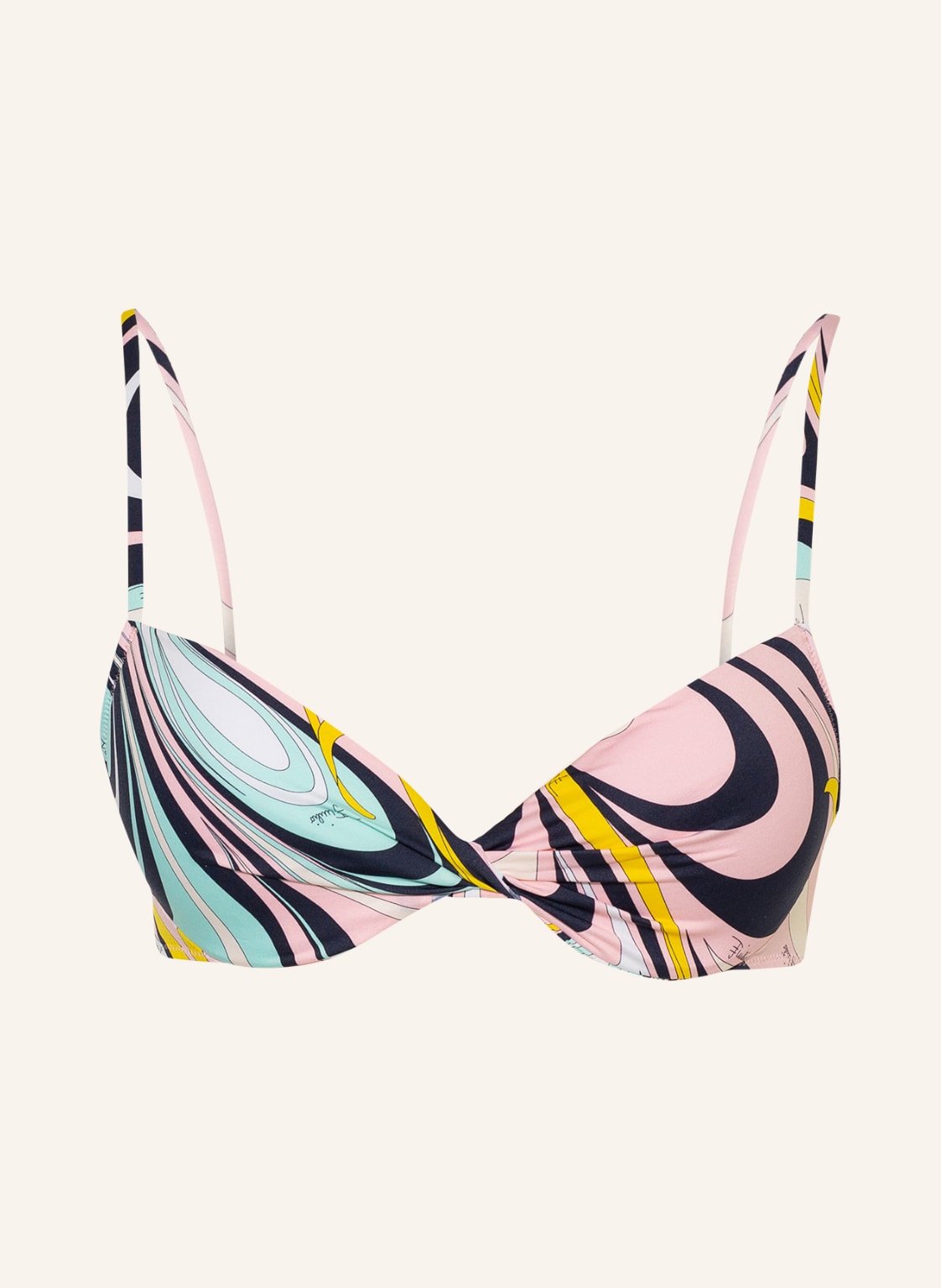 Pucci Triangel-Bikini-Top rosa von Pucci