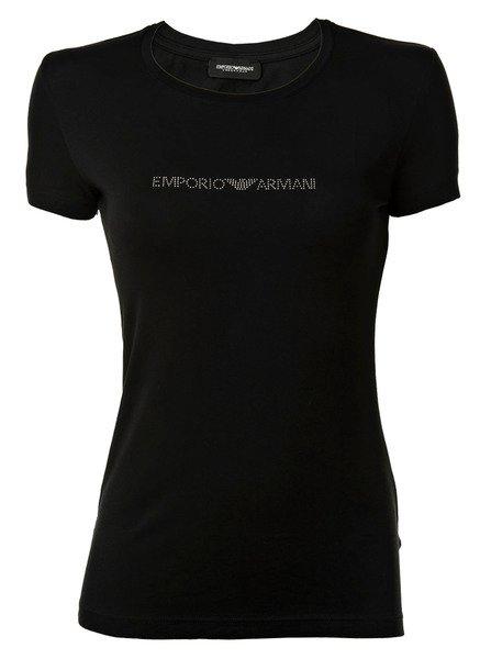T-shirt Figurbetont Damen Schwarz XL von EMPORIO ARMANI