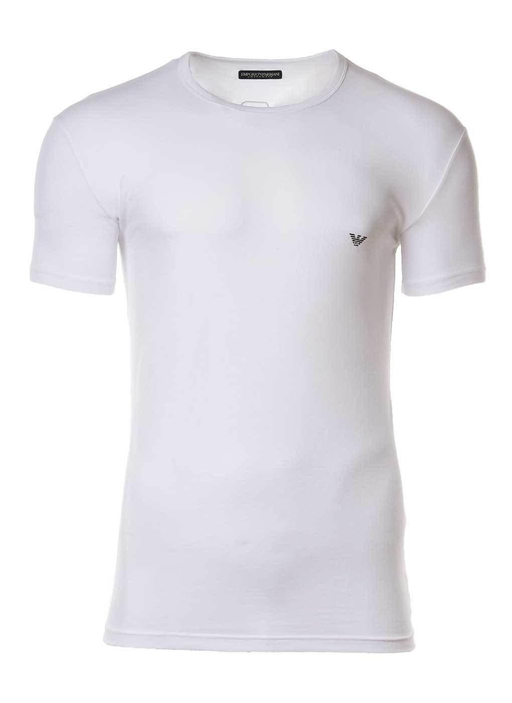 T-shirt Figurbetont Herren Weiss XL von EMPORIO ARMANI