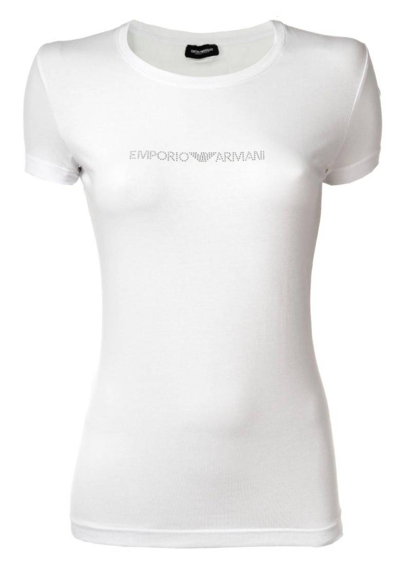 T-shirt Figurbetont Damen Weiss XS von EMPORIO ARMANI