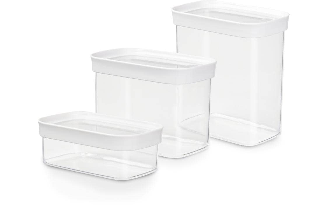 Emsa Vorratsdose »Optima 3 Stück Transparent«, (3 tlg.) von EMSA