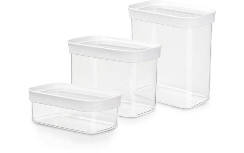 Emsa Vorratsdose »Optima 3 Stück Transparent«, (3 tlg.) von EMSA