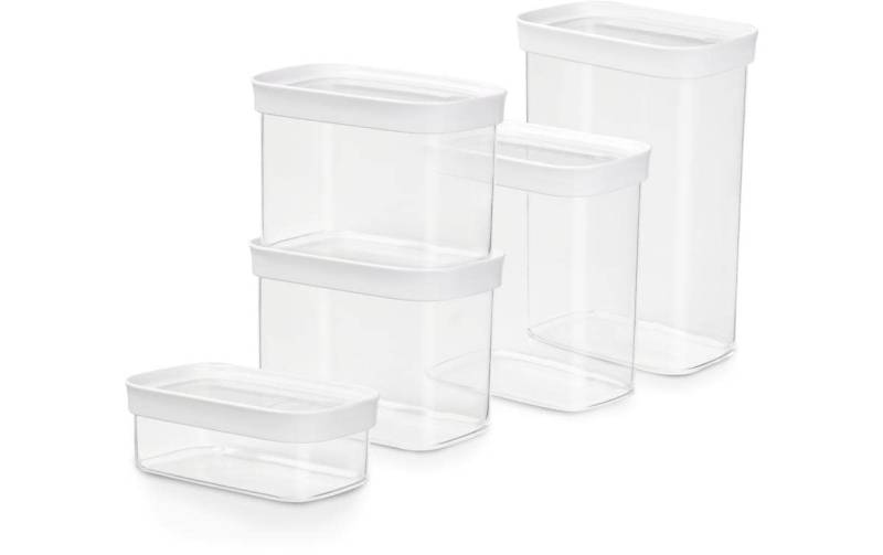 Emsa Vorratsdose »Optima 5 Stück Transparent«, (5 tlg.) von EMSA