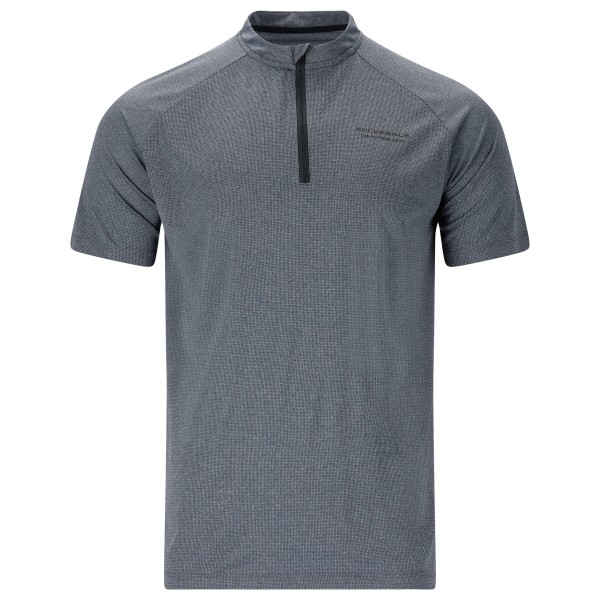 ENDURANCE - Crow Melange Cycling/MTB S/S Shirt - Velotrikot Gr 3XL grau von ENDURANCE