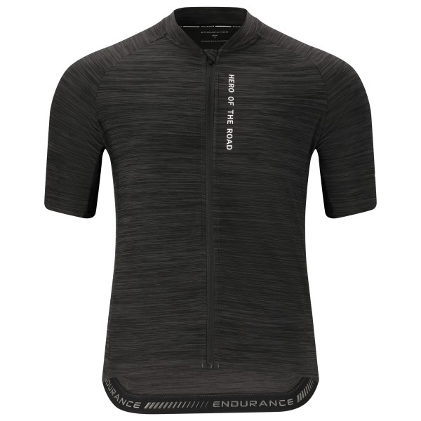 ENDURANCE - Logan Cycling/MTB Melange S/S Jersey - Velotrikot Gr 44 schwarz von ENDURANCE