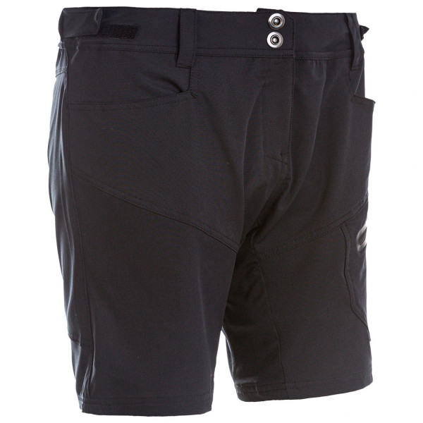 ENDURANCE - Women's Jamilla 2 in 1 Cycling Shorts - Velohose Gr 44 schwarz/grau von ENDURANCE