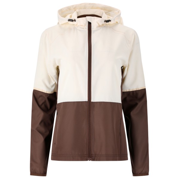 ENDURANCE - Women's Kinthar Jacket with Hood - Laufjacke Gr 46 braun/weiß von ENDURANCE