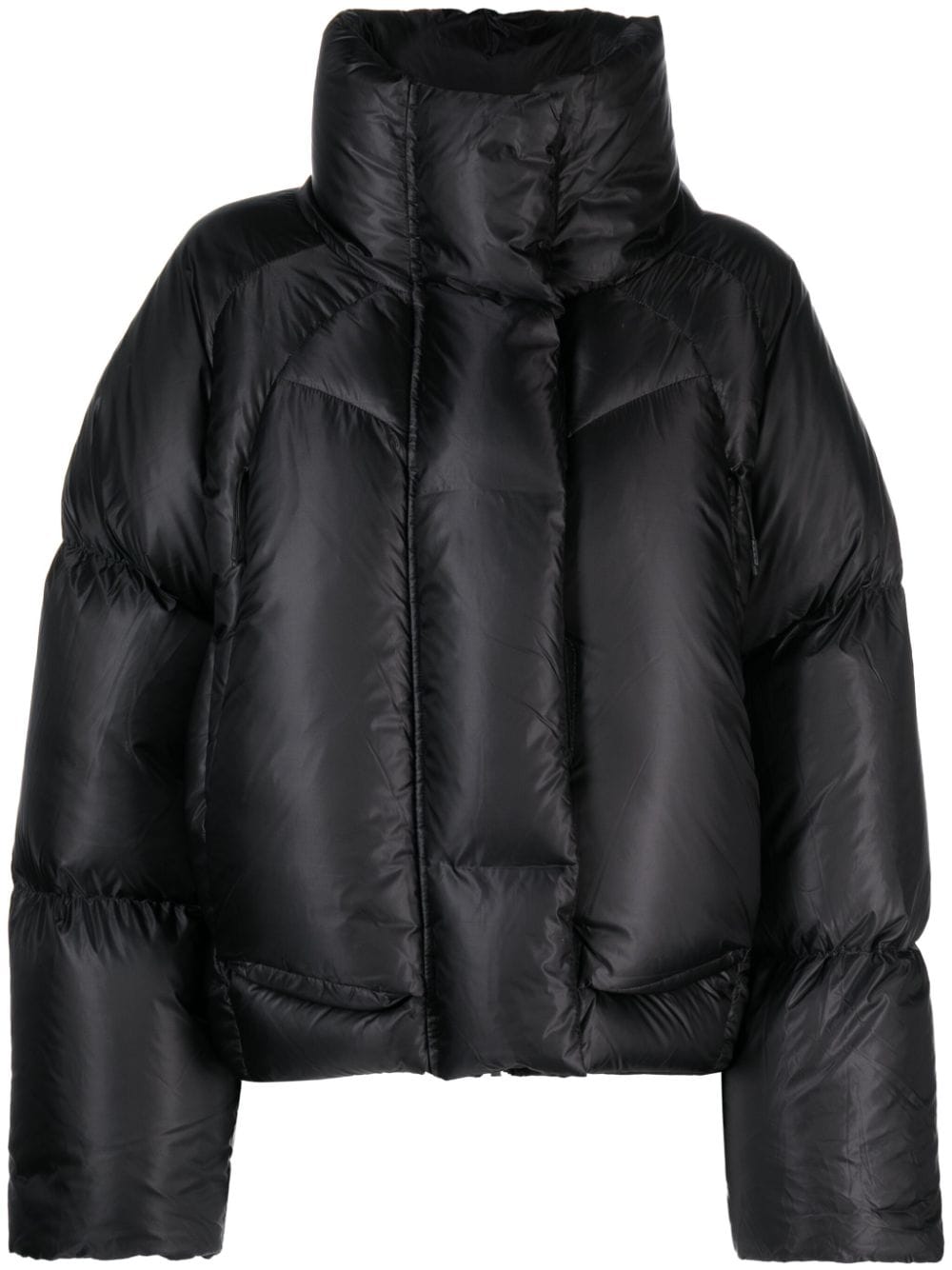 ENTIRE STUDIOS UVR puffer jacket - Black von ENTIRE STUDIOS