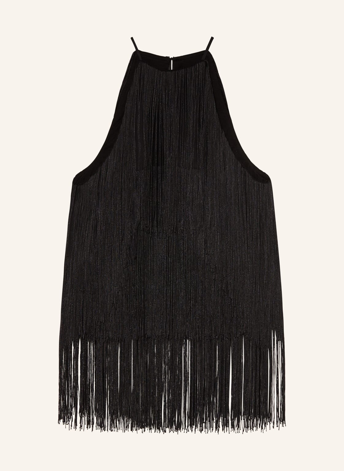 Envelope 1976 Top Fringe Mit Fransen schwarz von ENVELOPE 1976