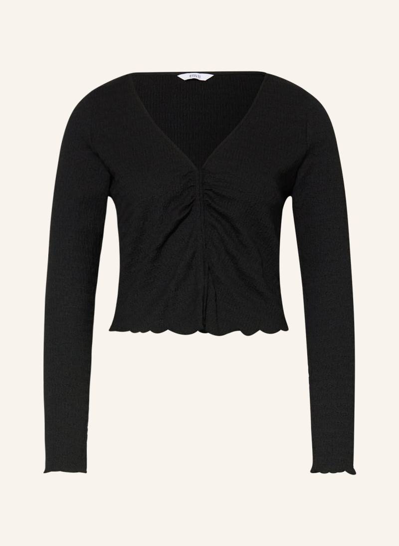 Envii Cropped-Longsleeve Enwheel schwarz von ENVII