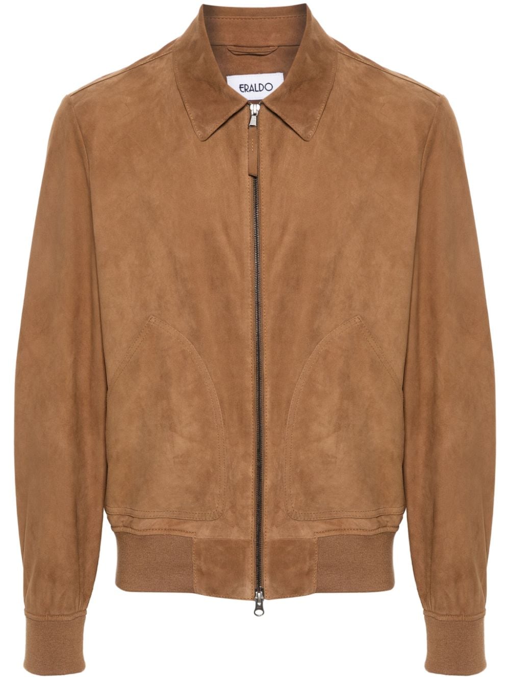 ERALDO Glod suede bomber jacket - Brown von ERALDO