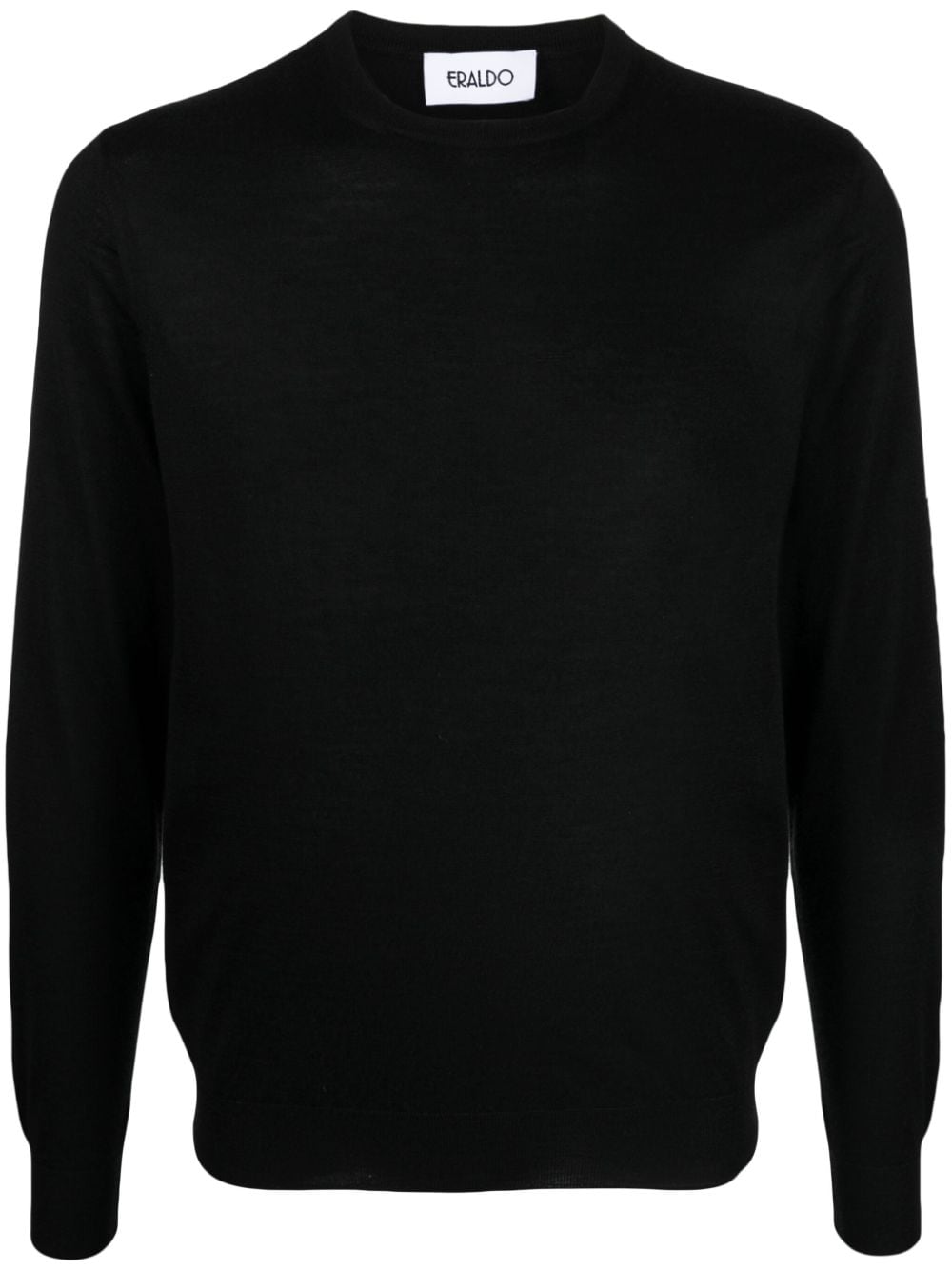 ERALDO crew-neck cashmere-blend jumper - Black von ERALDO