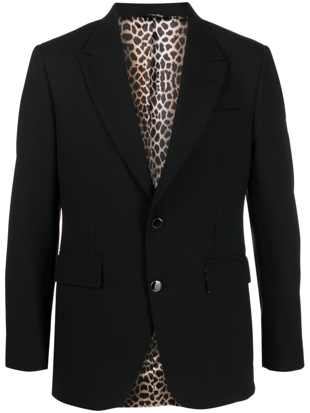 ERALDO notched-lapel single-breasted blazer - Black von ERALDO