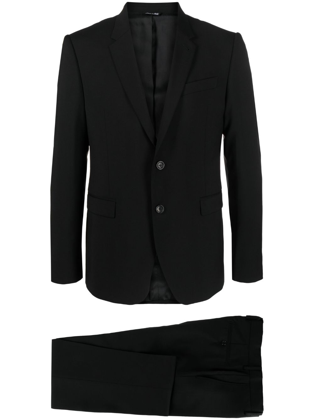 ERALDO notched-lapel single-breasted wool suit - Black von ERALDO