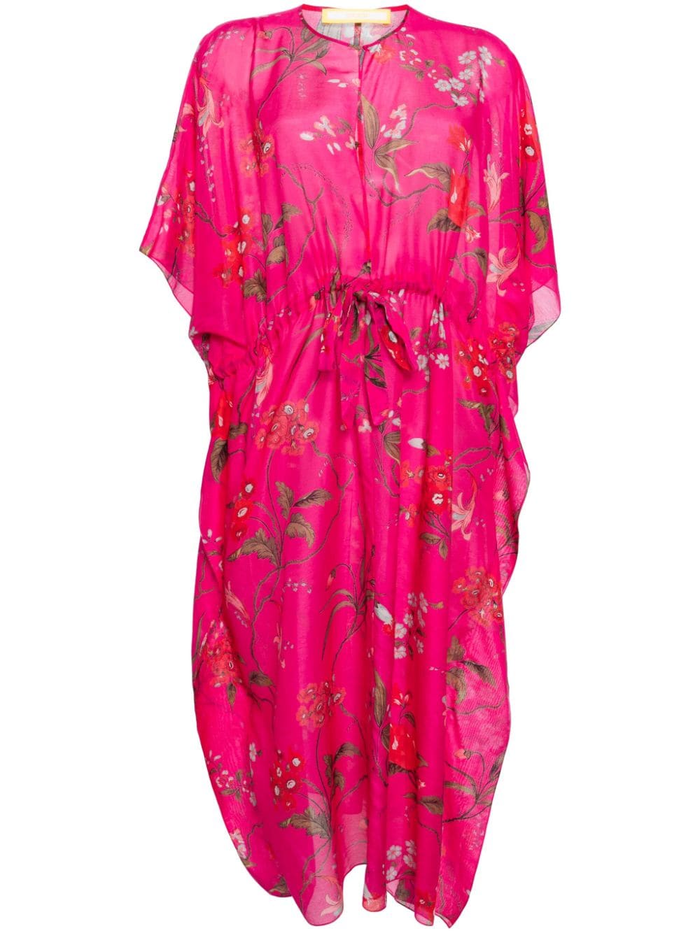 ERDEM floral-print cotton-blend dress - Pink von ERDEM