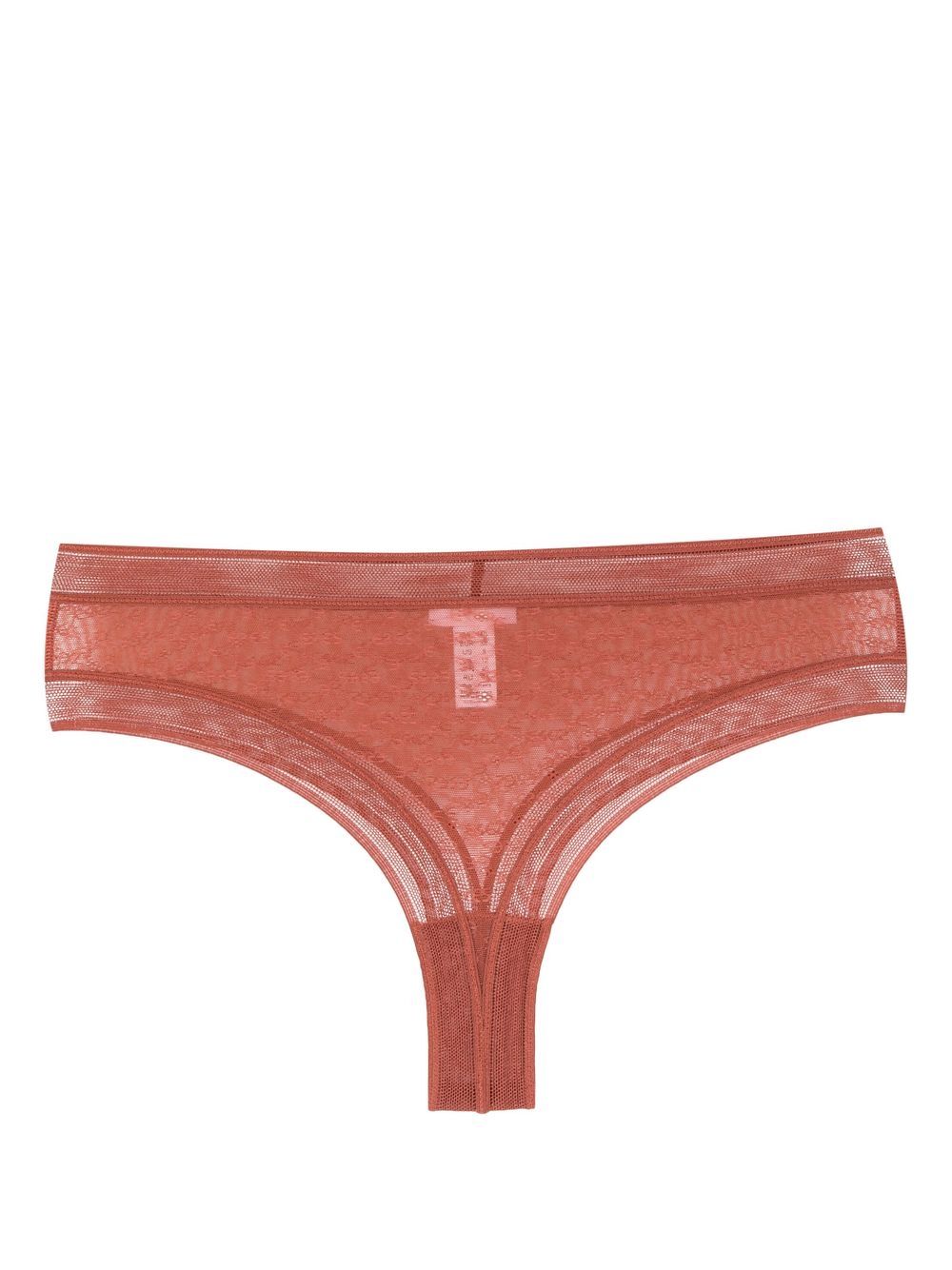 ERES Allure lace tanga briefs - Orange von ERES