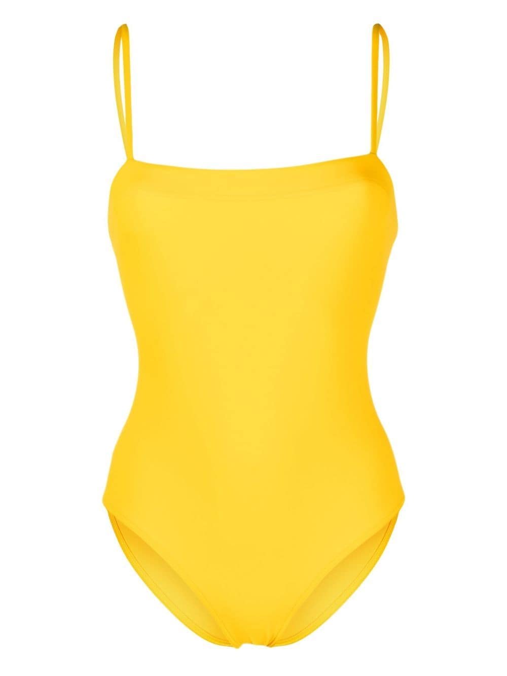 ERES Aquarelle square neck swimsuit - Yellow von ERES