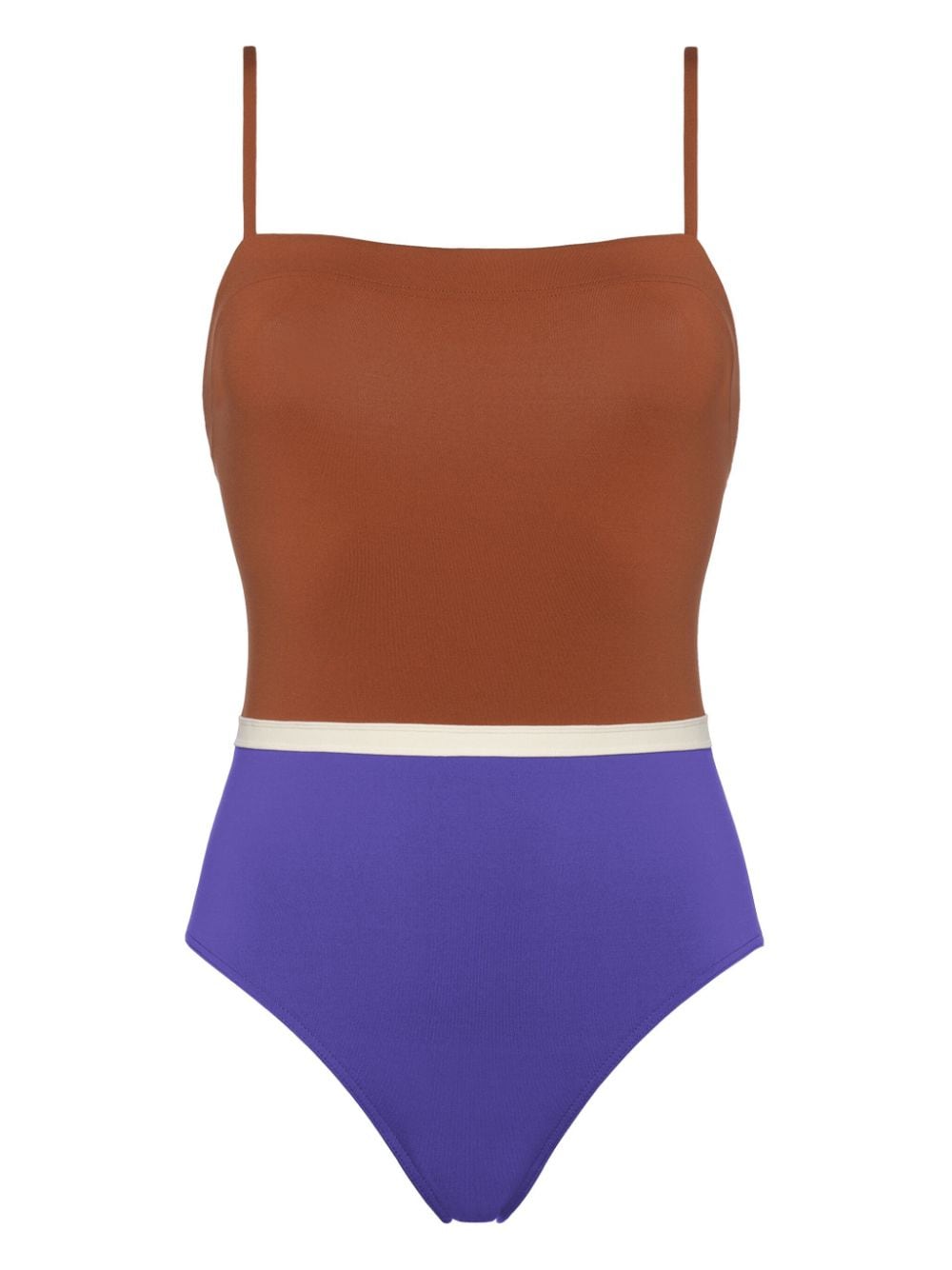 ERES Ara colour-block swimsuit - Brown von ERES