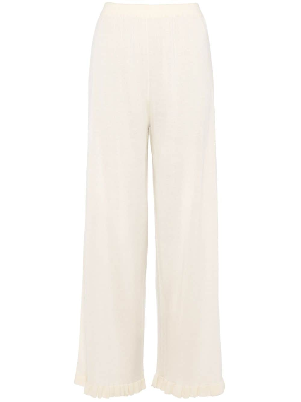 ERES Bernard straight-leg pajama trousers - Neutrals von ERES